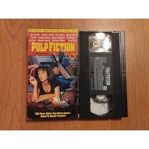 Pulp Fiction (VHS, 1996, Special Collectors Edition)John Travolta,Samuel Jackson